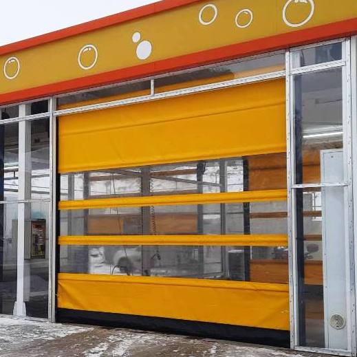 ПВХ-ворота для автомоек самообслуживания — изображение 5